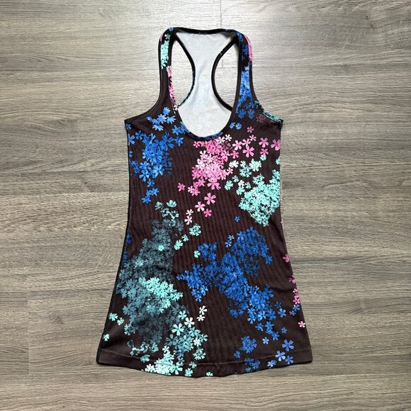 Lululemon Women's Cool Racerback Tank - Floral - Picture 2 of 5
